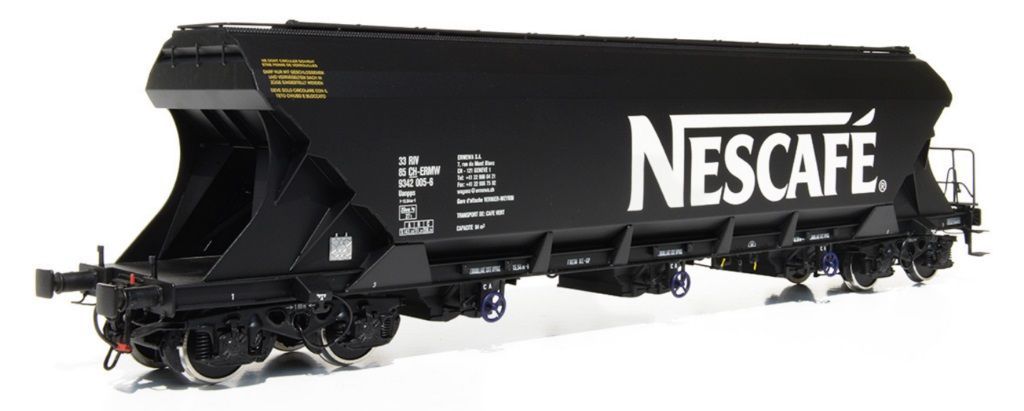 460419 Kiss Schweiz - GETREIDESILOWAGEN Uagps NESCAFE - Spur 0